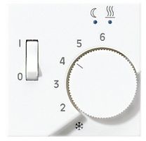 Лицевая панель Jung EcoProfi для терморегулятора белый картинка